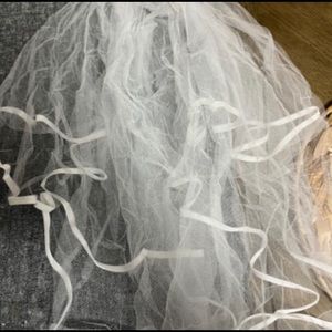 Clip on Bachelorette Veil